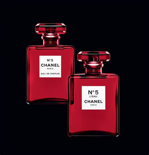 chanel no 5 leau red|More.